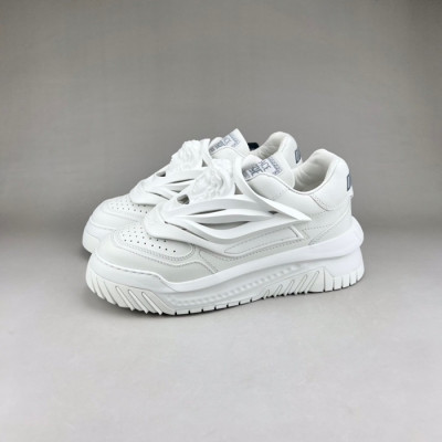 베르사체 남성 캐쥬얼 화이트 스니커즈 - Mens White Sneakers - ver0922x