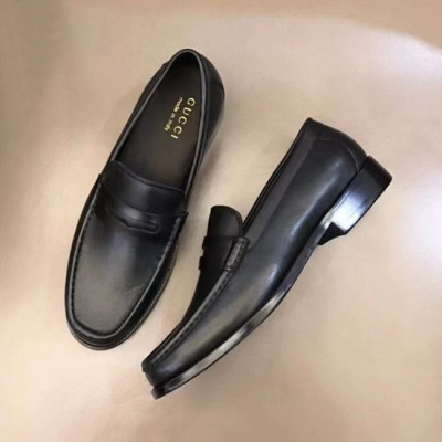 구찌 남성 히든 블랙 로퍼 - Mens Black Loafer - guc05086x