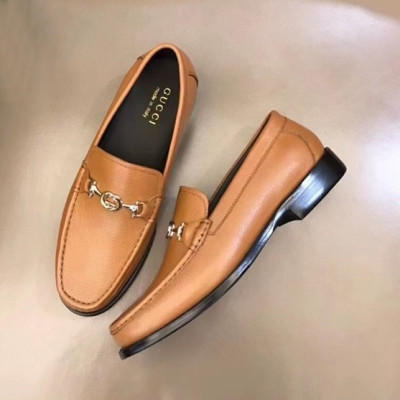 구찌 남성 비지니스 카멜 로퍼 - Mens Camel Loafer - guc05095x