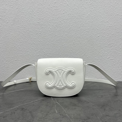 셀린느 여성 트리오페 화이트 크로스백 - Womens White Cross Bag - cel0474x