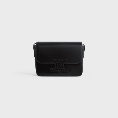 셀린느 여성 트리오페 블랙 크로스백 - Womens Black Cross Bag - cel0492x