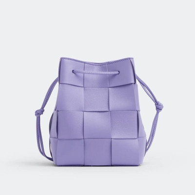 보테가 여성 퍼플 버킷백 - Womens Purple Bucket Bag - bv0421x