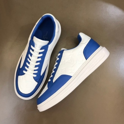 루이비통 남성 Beverly Hills 블루 스니커즈 - Mens Blue Sneakers - lou05207x