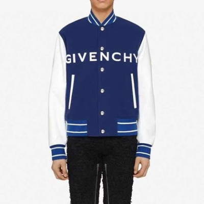 지방시 남성 캐쥬얼 블루 자켓 - Givenchy Mens Blue Jackets - giv0856x