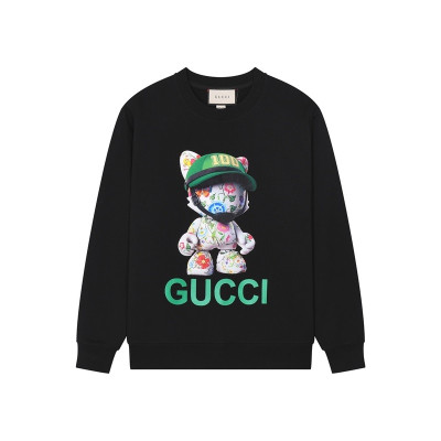 구찌 남성 캐쥬얼 블랙 맨투맨 - Gucci Mens Black Tshirts - Guc05207x