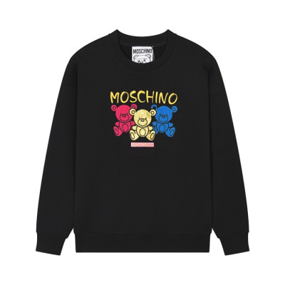 모스키노 여성 캐쥬얼 블랙 맨투맨 - Moschino Womens Black Tshirts - mos0225x