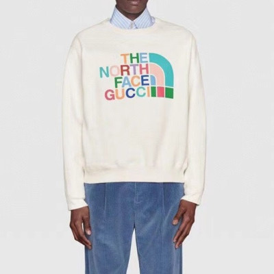 구찌 남성 캐쥬얼 화이트 맨투맨 - Gucci Mens White Tshirts - Guc05219x