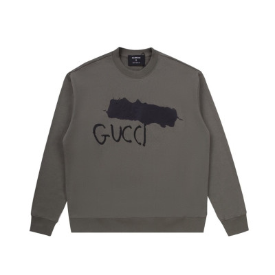 구찌 남성 캐쥬얼 그레이 맨투맨 - Gucci Mens Gray Tshirts - Guc05237x