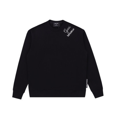 구찌 남성 캐쥬얼 블랙 맨투맨 - Gucci Mens Black Tshirts - Guc05240x