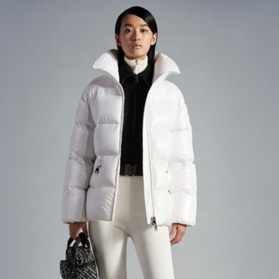 몽클레어 여성 모던 화이트 패딩 - Moncler Womens White Padding - Moc02529x