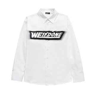 웰던 남/녀 캐쥬얼 화이트 셔츠- Welldone Unisex White Tshirts - wel0088x