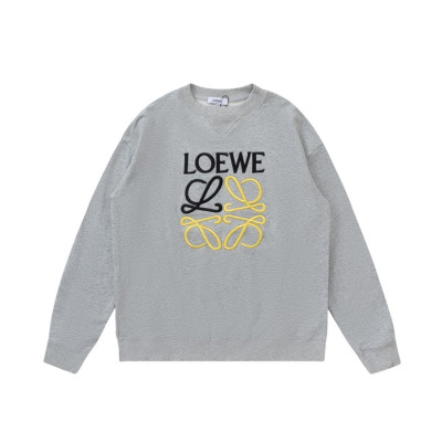 로에베 남성 클래식 그레이 맨투맨 - Loewe Mens Gray Tshirts - loe0660x