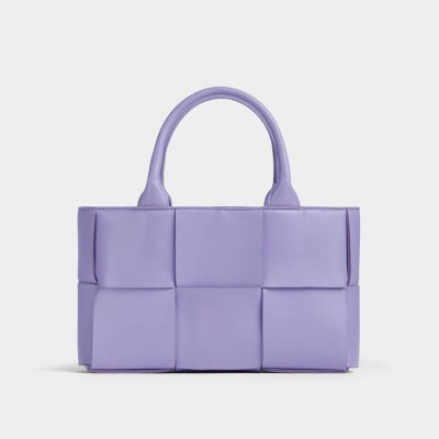 보테가베네타 여성 에코 퍼플 토트백 - Bottega Veneta Womens Purple Tote Bag - bv0438x