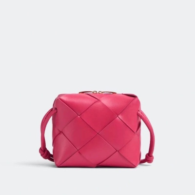 보테가베네타 여성 핑크 미니 카세트백 - Bottaga Veneta Womens Pink Cassette Bag - bv0440x