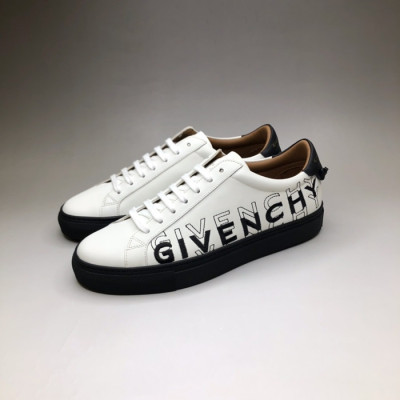 지방시 남/녀 클래식 화이트 스니커즈 - Givenchy Unisex White Sneakers - giv0886x