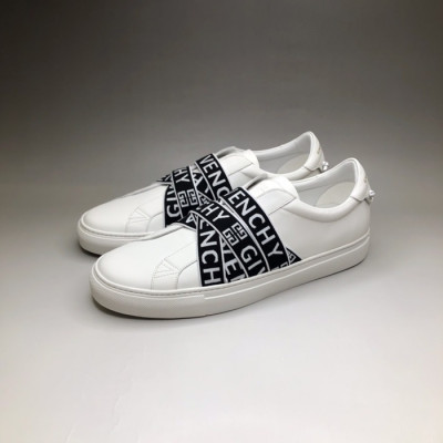 지방시 남/녀 클래식 화이트 스니커즈 - Givenchy Unisex White Sneakers - giv0888x