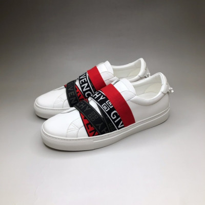 지방시 남/녀 클래식 화이트 스니커즈 - Givenchy Unisex White Sneakers - giv0890x