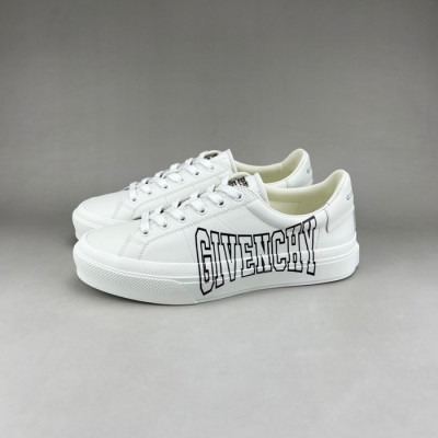 지방시 남성 클래식 화이트 스니커즈 - Givenchy Mens White Sneakers - giv0893x