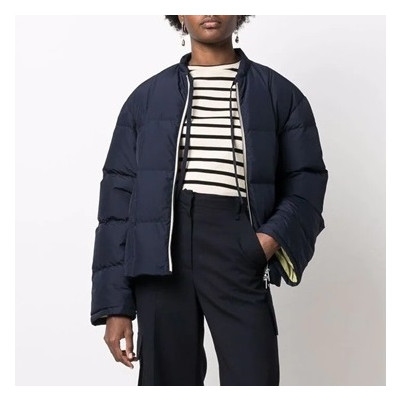 질샌더 남/녀 덕다운 네이비 패딩 - Jil Sander Unisex Navy Padding - jil0054x