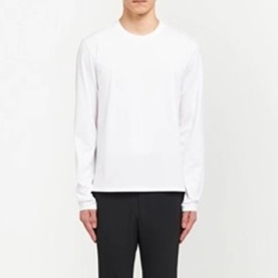 프라다 남성 크루넥 화이트 맨투맨 - Prada Mens White Tshirts - pra02879x