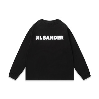 질샌더 남성 블랙 크루넥 맨투맨 - Jil Sander Mens Black Tshirts - jil0056x