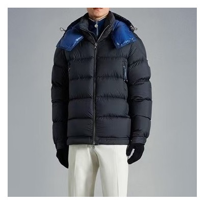 몽클레어 남성 덕다운 블랙 패딩 - Moncler Mens Black Padding - Moc02562x