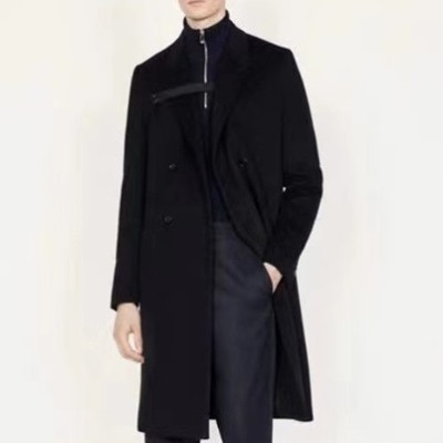 디올 남성 블랙 코트 - Dior Mens Black Coats - dio02200x
