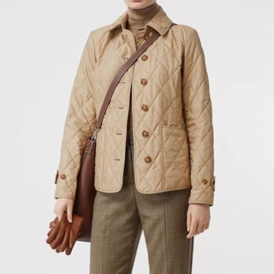 버버리 여성 베이지 다운 자켓 - Burberry Womens Beige Jackets - bur04570x