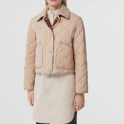 버버리 여성 베이지 다운 자켓 - Burberry Womens Beige Jackets - bur04577x