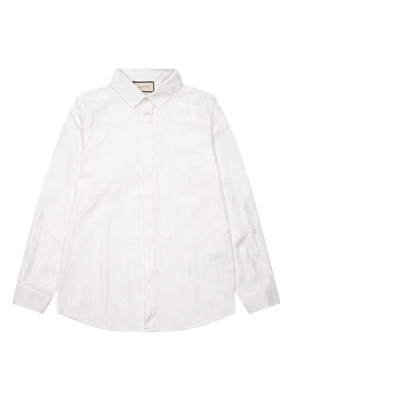 구찌 남성 트렌디 화이트 셔츠 - Gucci Mens White Tshirts - gu004x