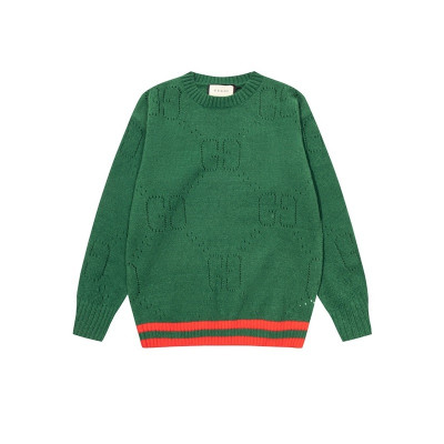 구찌 남성 그린 크루넥 니트 - Gucci Mens Green Knits - gu0014x