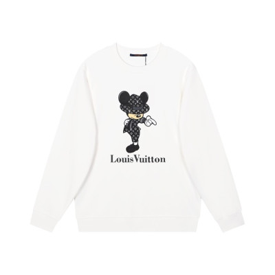 루이비통 남성 모던 화이트 맨투맨 - Louis vuitton Mens White Tshirts - lv0022x