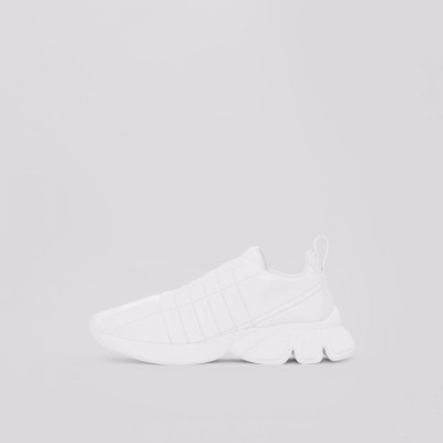 버버리 남성 트렌디 화이트 스니커즈 - Burberry Mens White Sneakers - bur04596x