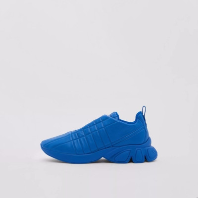 버버리 남성 트렌디 블루 스니커즈 - Burberry Mens Blue Sneakers - bur04597x