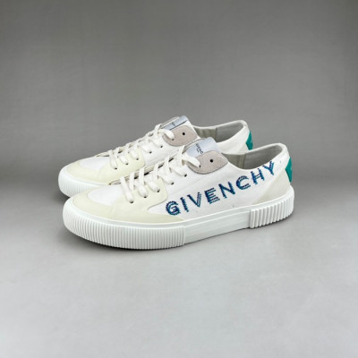 지방시 남성 클래식 화이트 스니커즈 - Givenchy Mens White Sneakers - giv0909x