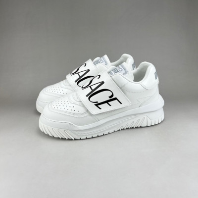 베르사체 남성 화이트 스니커즈 - Versace Mens White Sneakers - ver0932x