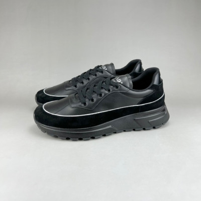 프라다 남성 블랙 스니커즈 - Prada Mens Black Sneakers - pr01x