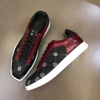 벨루티 남성 버건디 스니커즈 - Berluti  Mens Burgundy Sneakers - ber0144x