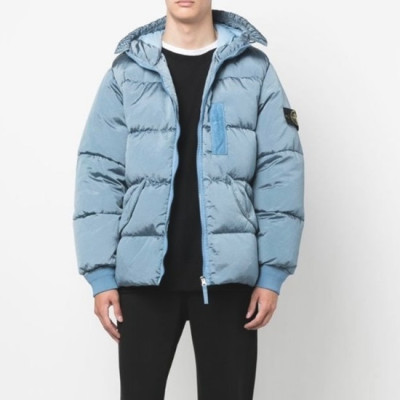 스톤아일랜드 남성 블루 구스다운 패딩 - Stone Island  Mens Blue Padding - sto0524x