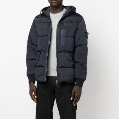 스톤아일랜드 남성 네이비 구스다운 패딩 - Stone Island  Mens Navy Padding - sto0525x