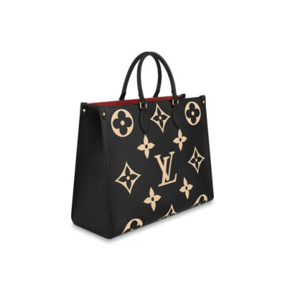 루이비통 여성 블랙 온더고 - Louis vuitton Womens Black OnTheGo - lv100x