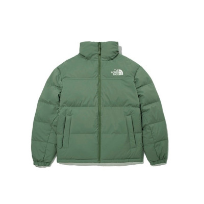 노스페이스 남/녀 그린 양면 다운 패딩 - The North Face Unisex Green Padding - nor0293x