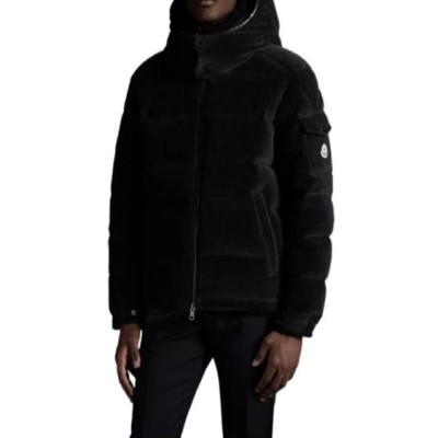 몽클레어 남성 블랙 구스다운 패딩 - Moncler Mens Black Padding - mo32x