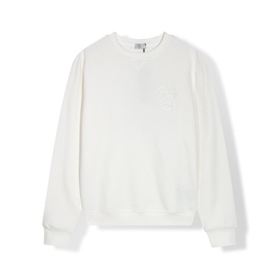 디올 남성 클래식 화이트 맨투맨 - Dior Mens White Tshirts - di34x