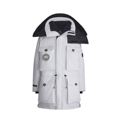 캐나다구스 남성 화이트 덕다운 자켓 - Canada goose Mens White Jackets - can400x