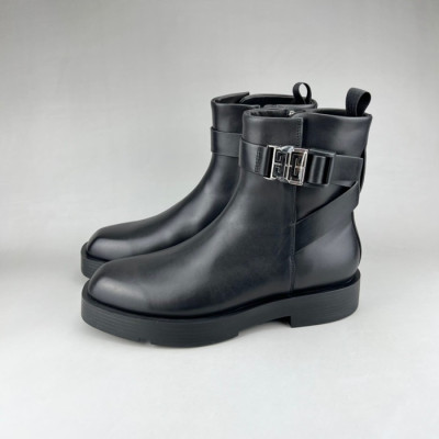 지방시 남성 블랙 앵클 부츠 - Givenchy Mens Black Boots - giv0931x