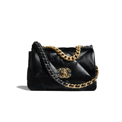 샤넬 여성 블랙 19백 - Chanel Womens Black 19Bag - ch19x