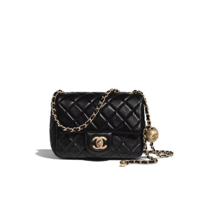 샤넬 여성 블랙 쁘띠삭 - Chanel Womens Black CF - ch21x