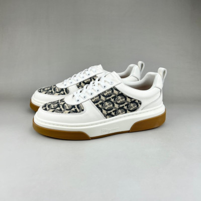 페라가모 남성 화이트 스니커즈 - Ferragamo Mens White Sneakers - fer370x