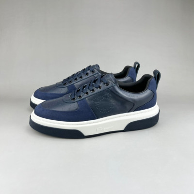 페라가모 남성 네이비 스니커즈 - Ferragamo Mens Navy Sneakers - fer372x